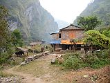 15 Naura Bhir 1400m On Trek From Boghara To Darbang Around Dhaulagiri 
